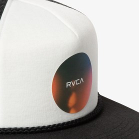 Casquette RVCA Lense Foamy Trucker Noir et Blanc Junior