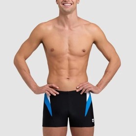 Maillot de bain ARENA Swim Short Panel Noir / Bleu Homme