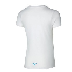Tee-shirt MIZUNO Athletics Runbird Blanc Femme