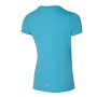 Tee-shirt MIZUNO Athletics Runbird Bleu Femme