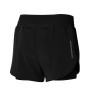 Short MIZUNO 2in1 4.5 Short Noir Femme
