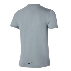 Tee-shirt MIZUNO Runbird Logo Gris Homme