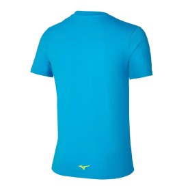 Tee-shirt MIZUNO Runbird Logo Bleu Homme