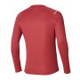 Tee-shirt MIZUNO Dryaeroflow LS HZ Rouge Homme