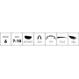 Lunettes de soleil CEBE S'Sense Noir/Rouge 7-10 ans - Cat.3