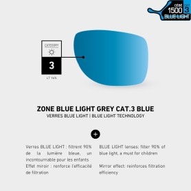 Lunettes de soleil CEBE S'Sense Noir/Bleu 7-10 ans - Cat.3