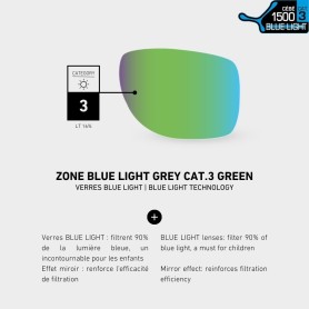 Lunettes de soleil CEBE S'Sense Bleu/Vert 7-10 ans - Cat.3