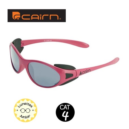 Lunettes de soleil CAIRN Jump Rose 4-6 ans - Cat 4