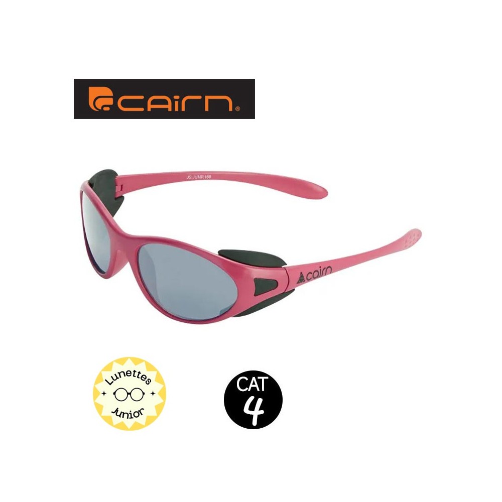 Lunettes de soleil CAIRN Jump Rose 4-6 ans - Cat 4