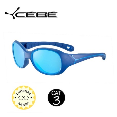 Lunettes de soleil CEBE S'Calibur Bleu marine 3-5 ans - Cat.3
