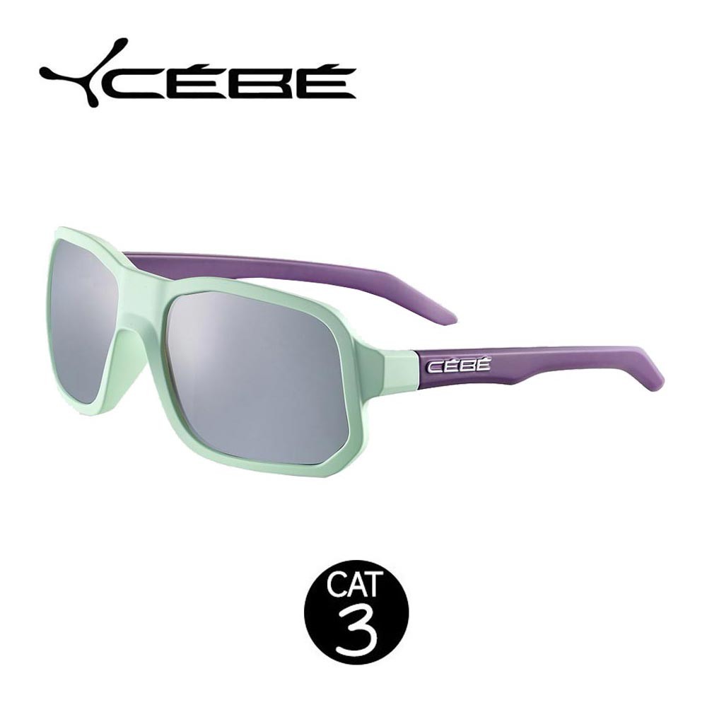 Lunettes de soleil CEBE Outspeed Vert/Violet Unisexe - Cat.3