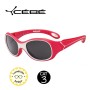 Lunettes de soleil CEBE S'Kimo Framboise/Blanc 1-3 ans - Cat.3