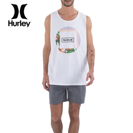 Débardeur HURLEY Cyclical Blanc Homme