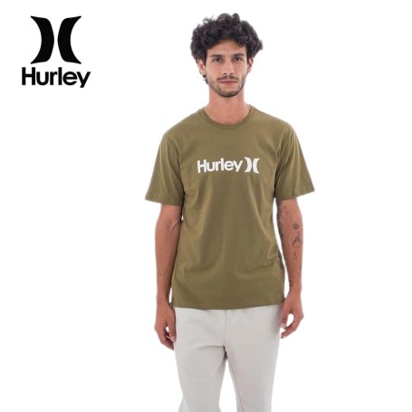 Tee shirt HURLEY One Only Kaki Homme
