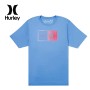 Tee- shirt HURLEY Halfer Gradient Bleu Homme