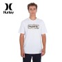 Tee shirt HURLEY Congo Outline Blanc Homme