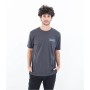 Tee shirt HURLEY Throwback Anthracite Homme