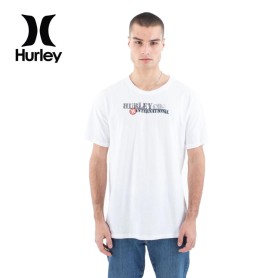 Tee shirt HURLEY 25TH Blanc...