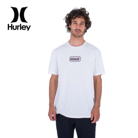 Tee shirt HURLEY Garage Blanc Homme