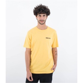 Tee shirt HURLEY Four Corners Jaune Homme