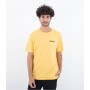 Tee shirt HURLEY Four Corners Jaune Homme
