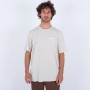 Tee shirt HURLEY Four Corners Beige Homme