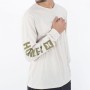 Tee shirt HURLEY The Box Beige Homme