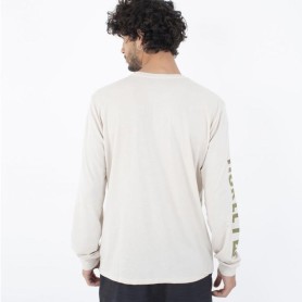 Tee shirt HURLEY The Box Beige Homme
