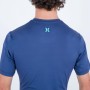 T-shirt U.V. HURLEY OAO Quickdry Rashguard Bleu Homme