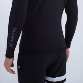 T-shirt U.V. HURLEY Channel Crossing Paddle Noir Homme