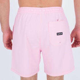 Boardshort HURLEY One and Only Volley 17" Rose Homme