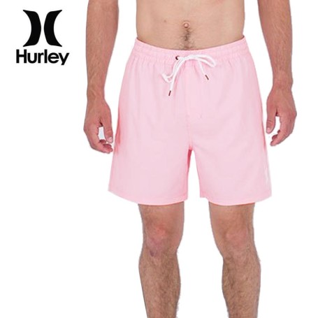 Short de Bain HURLEY One and Only Volley 17" Rose Homme