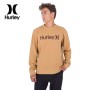 Sweat HURLEY One and Only Solid Camel Homme