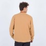 Sweat HURLEY One and Only Solid Camel Homme