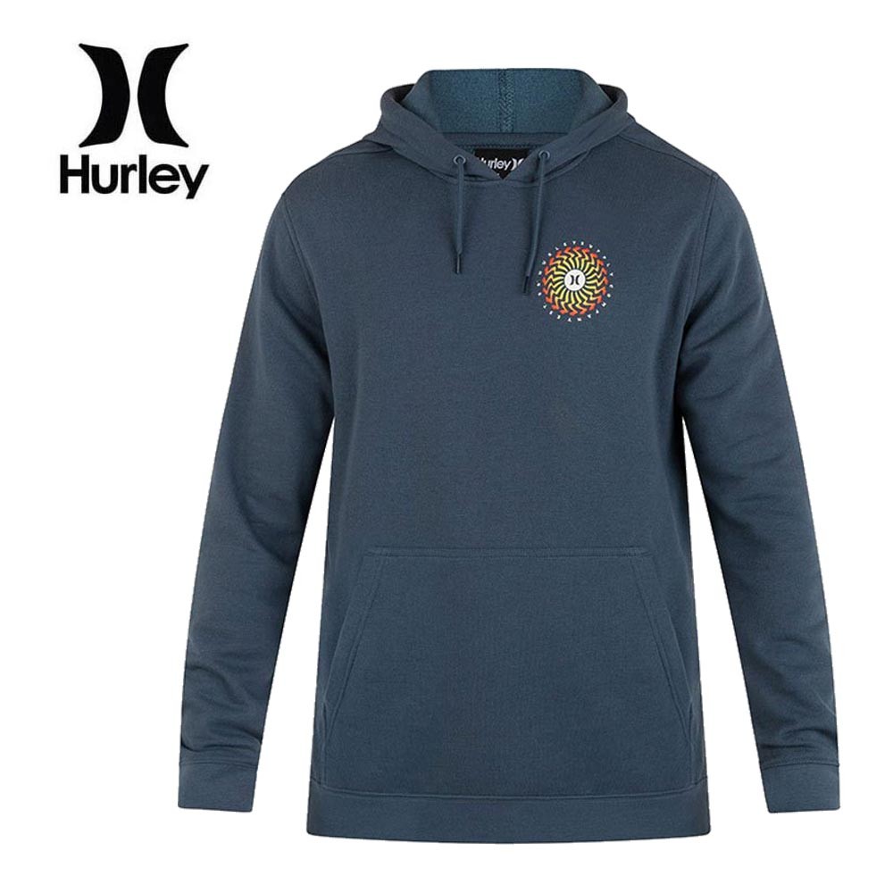 Sweat à Capuche HURLEY Saw Sun Fleece Gris Homme