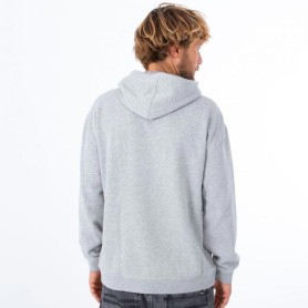 Sweat à Capuche HURLEY One and Only Solid Core Gris  Homme