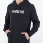 Sweat à Capuche HURLEY The Box Noir Homme