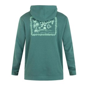 Sweat à Capuche HURLEY Ukelele Fleece Vert Homme