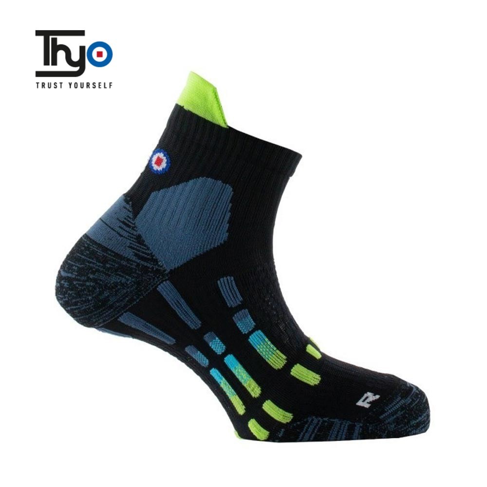 Chaussettes THYO Pody Air Trail Noir / Nuit Unisexe