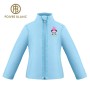 Veste polaire POIVRE BLANC W23-1500 BBGL Bleu Ciel BB Fille