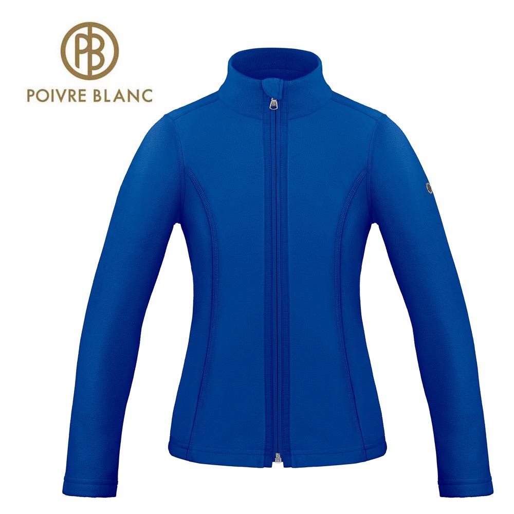 Veste polaire POIVRE BLANC W23-1500 JRGL Bleu roi Fille