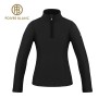 Sweat polaire POIVRE BLANC W23-1540 JRGL Noir Fille