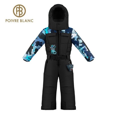 Combinaison de ski POIVRE BLANC W23-0930 BBBY/N Noir BB Garcon