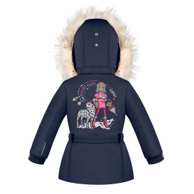 Veste de ski POIVRE BLANC W23-1003 BBGL/A Bleu marine BB Fille