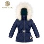 Veste de ski POIVRE BLANC W23-1003 BBGL/A Bleu marine BB Fille