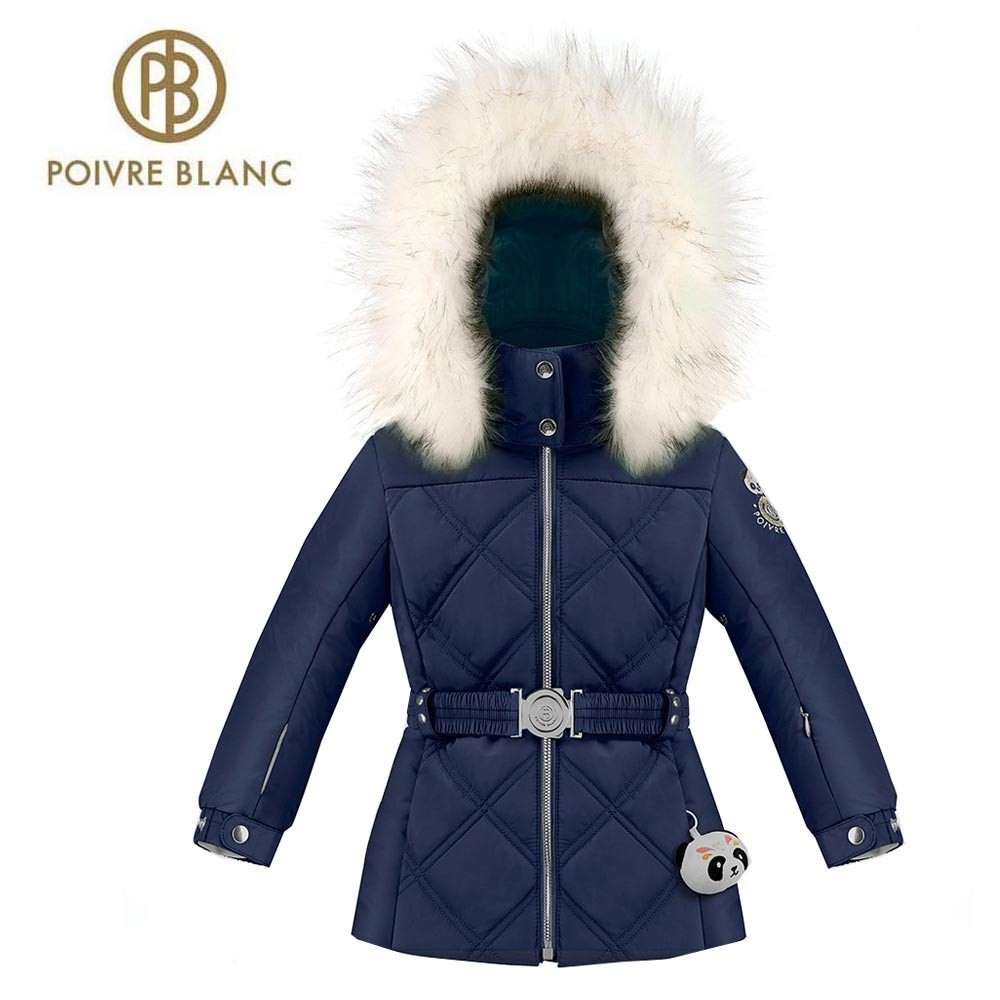 Veste de ski POIVRE BLANC W23-1003 BBGL/A Bleu marine BB Fille