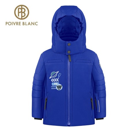 Veste de ski POIVRE BLANC W23-0900 BBBY Bleu Roi BB Garçon