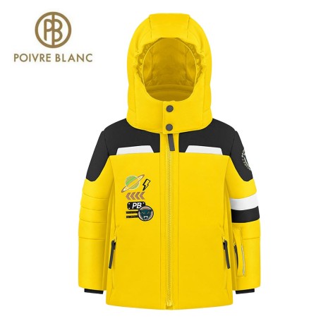 Veste de ski POIVRE BLANC W23-0900 BBBY Jaune BB Garçon