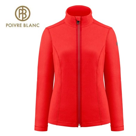 Veste polaire POIVRE BLANC W23-1500 WO Rouge Femme
