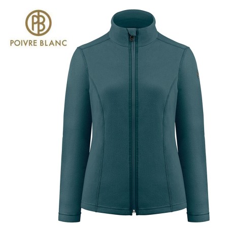 Veste polaire POIVRE BLANC W23-1500 WO Vert Femme